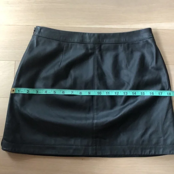 Joie lamb leather mini skirt - Picture 10 of 12